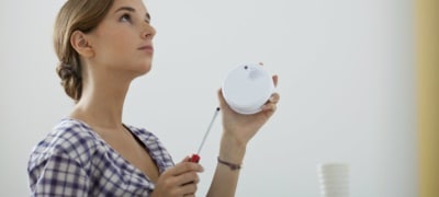 faulty smoke detector fire alarm won't stop beeping