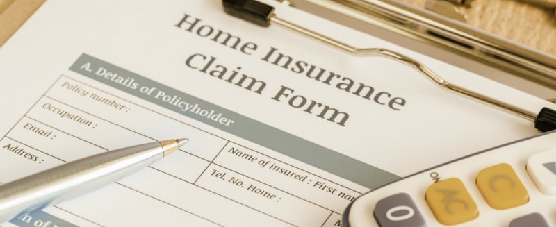 insurance claim file neighbor damage condo
