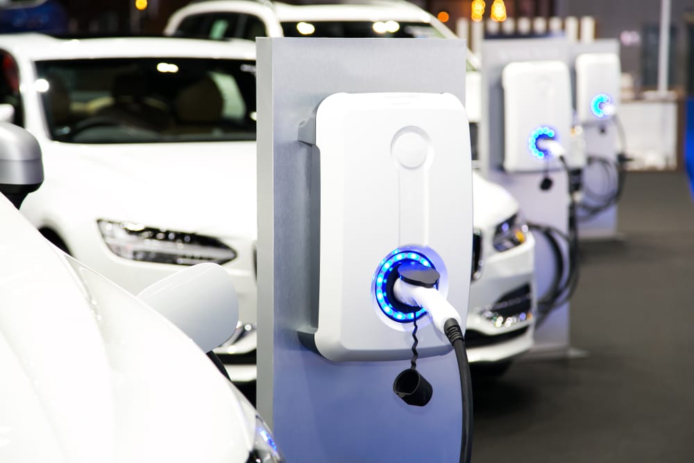 electric car charging station