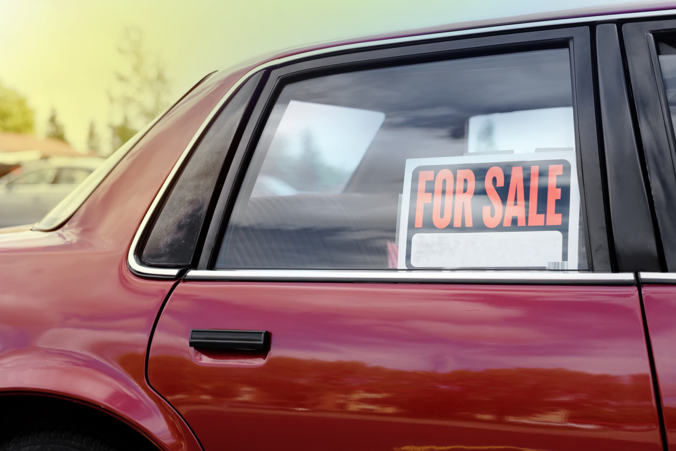 Car for sale - how to transfer car title