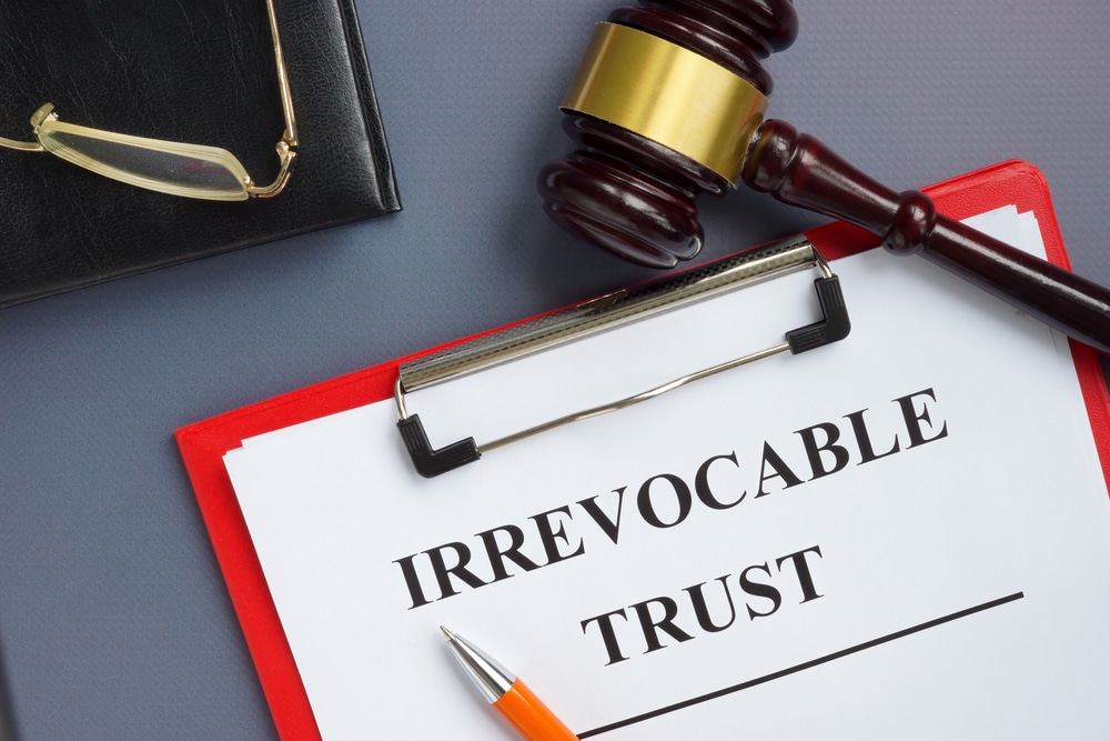 Irrevocable or revocable trust documents