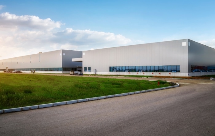 Commercial Property - large white building