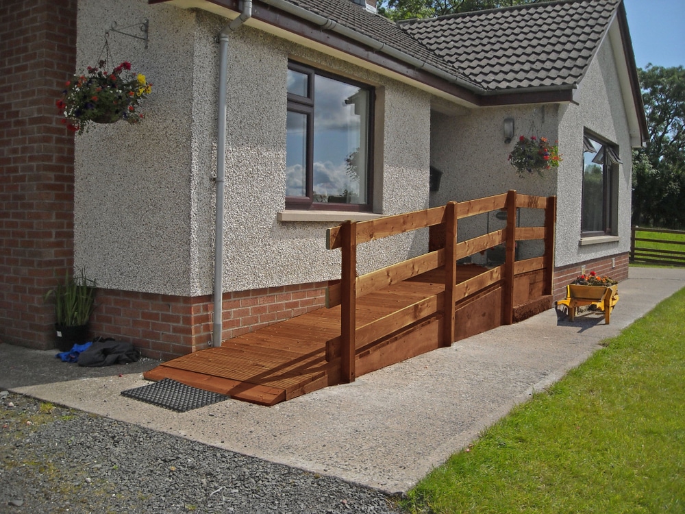 Disabled Sister Wants to Sell Her Home. Home features a wheelchair ramp
